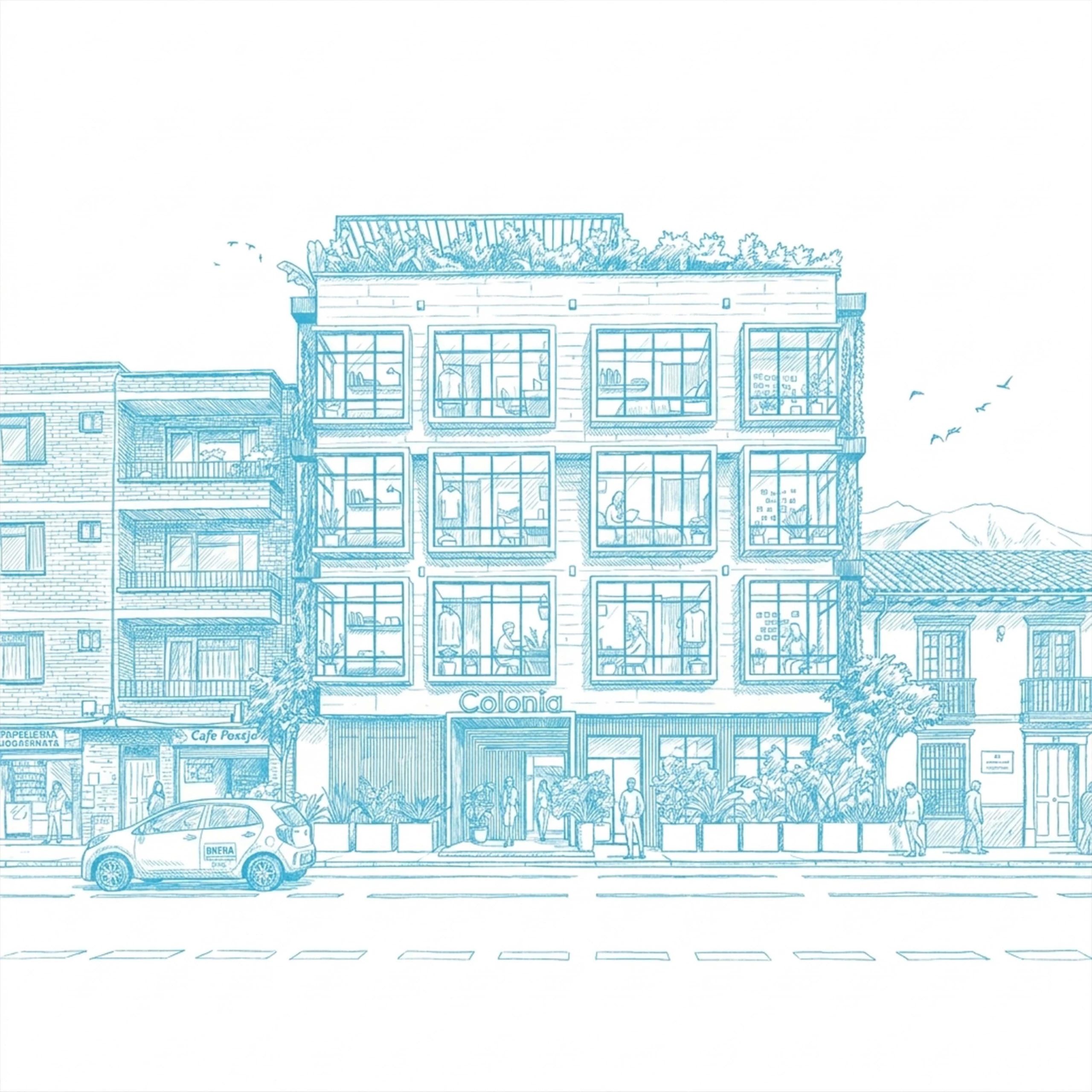 Colonia 722 sketch