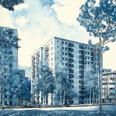 El trazo inicial — Bosques de Copacabana